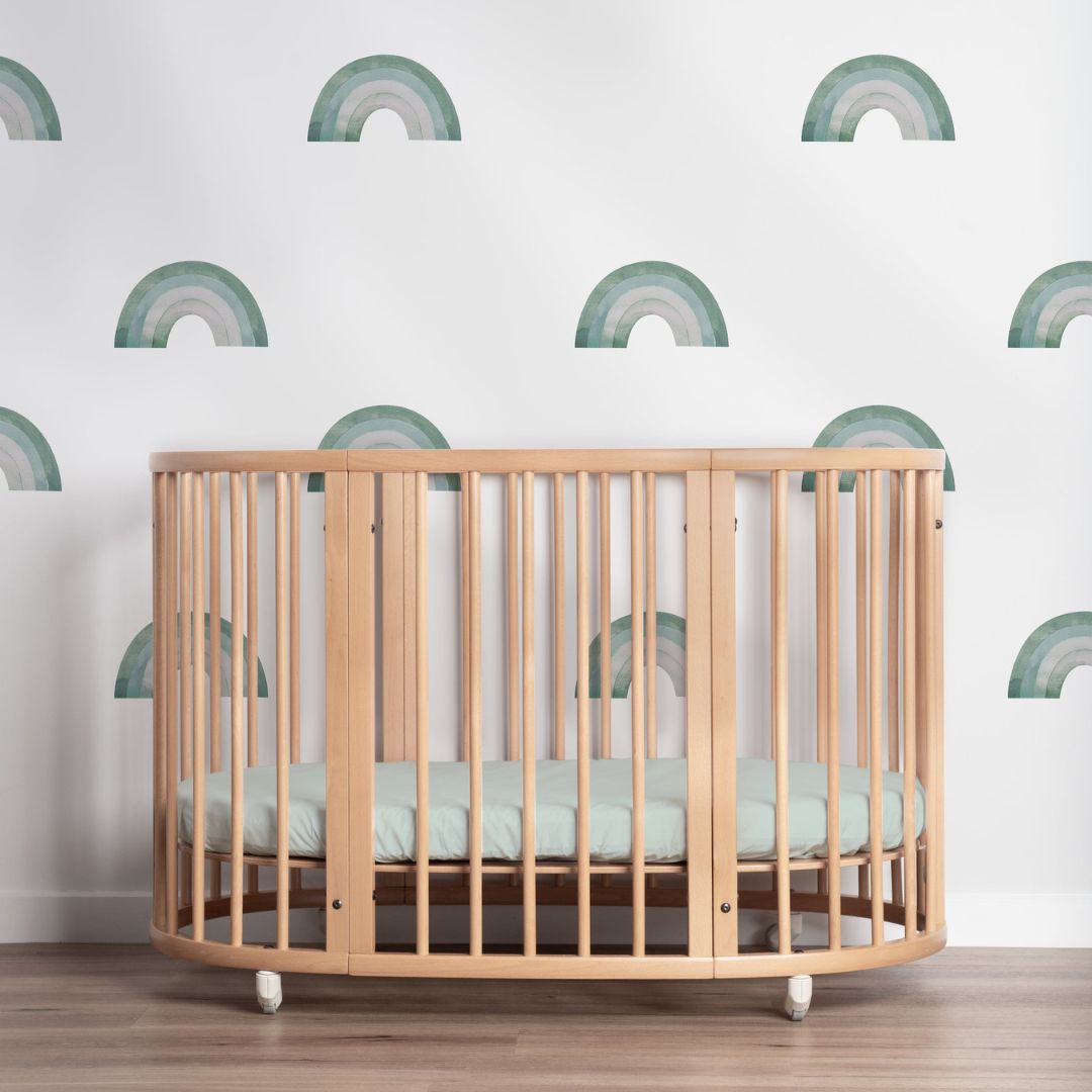 Watercolor Rainbow Wall Decals