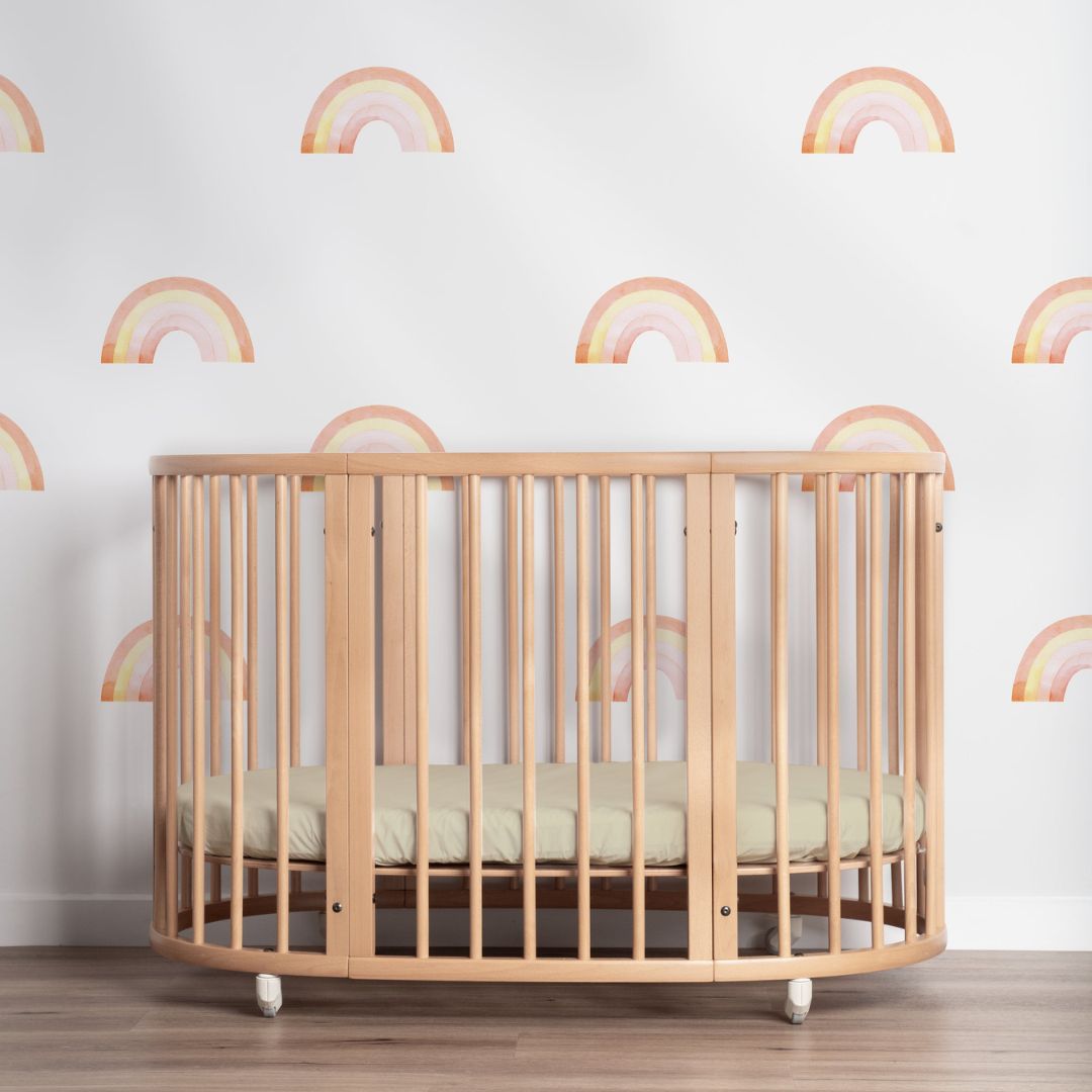Watercolor Rainbow Wall Decals