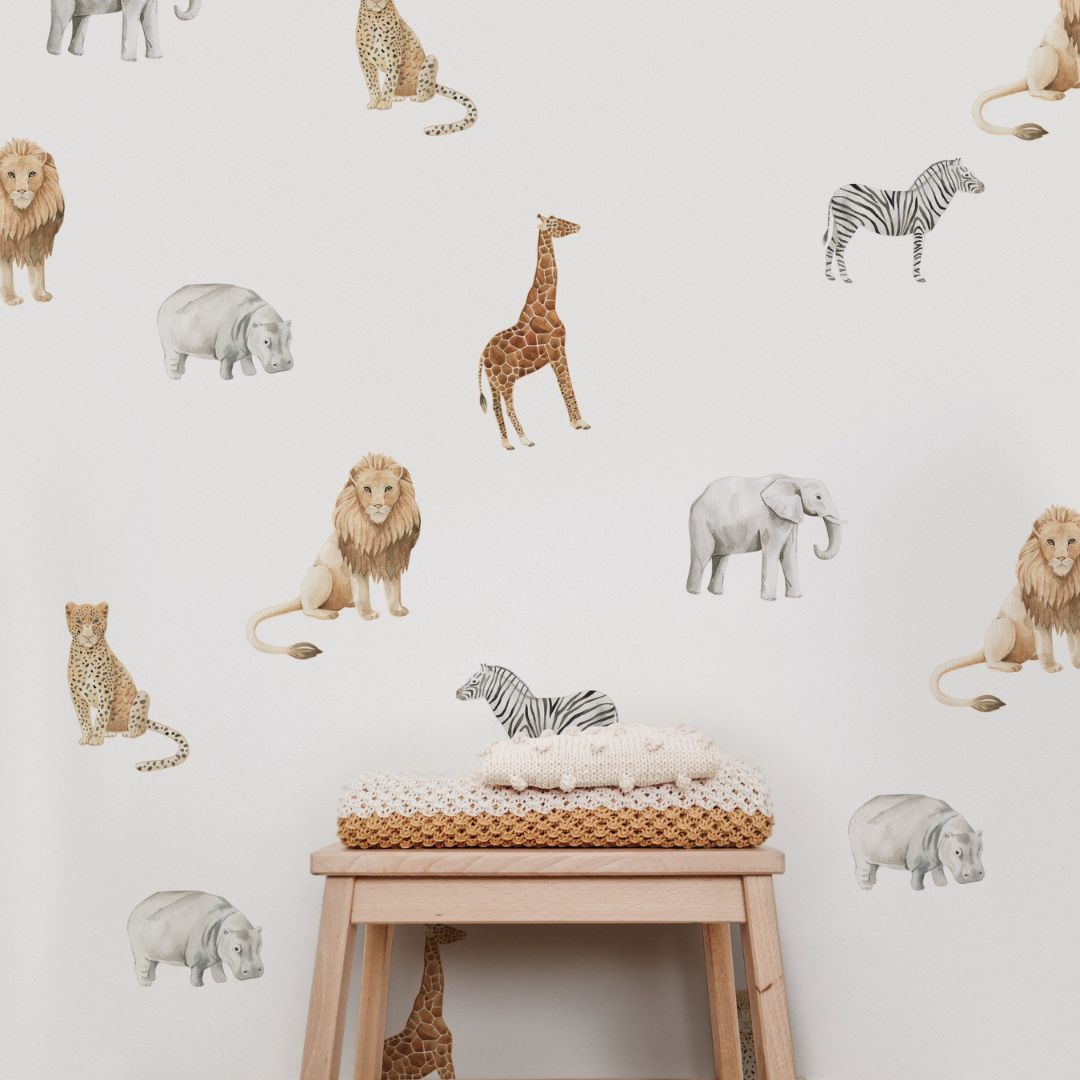 Jungle Animal Wall Decals