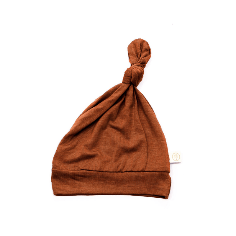 Rust Bamboo Knot Hat - Project Nursery