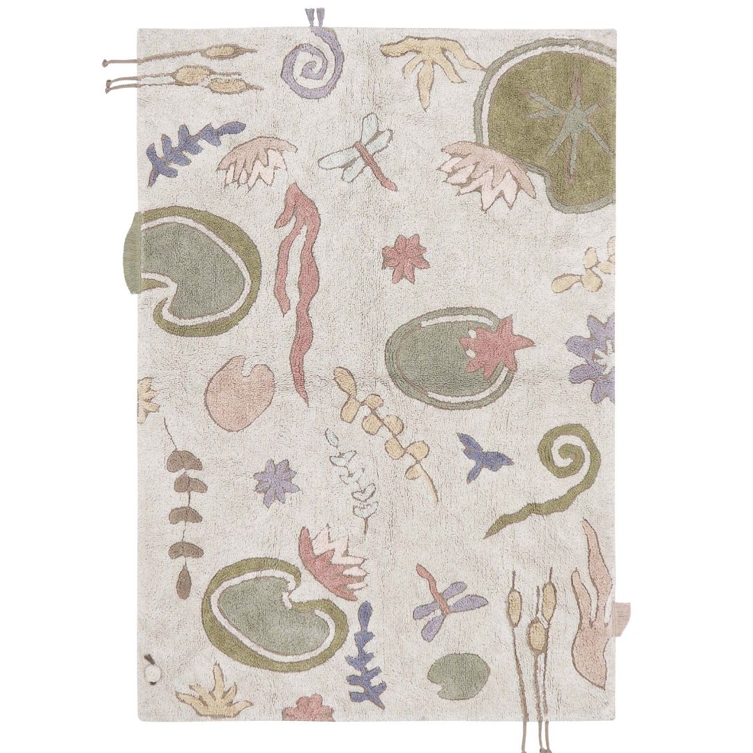 Kids Play Rug Fantasy Botanic Fantasy Washable Play Rug by Lorena Canals – Project Nursery