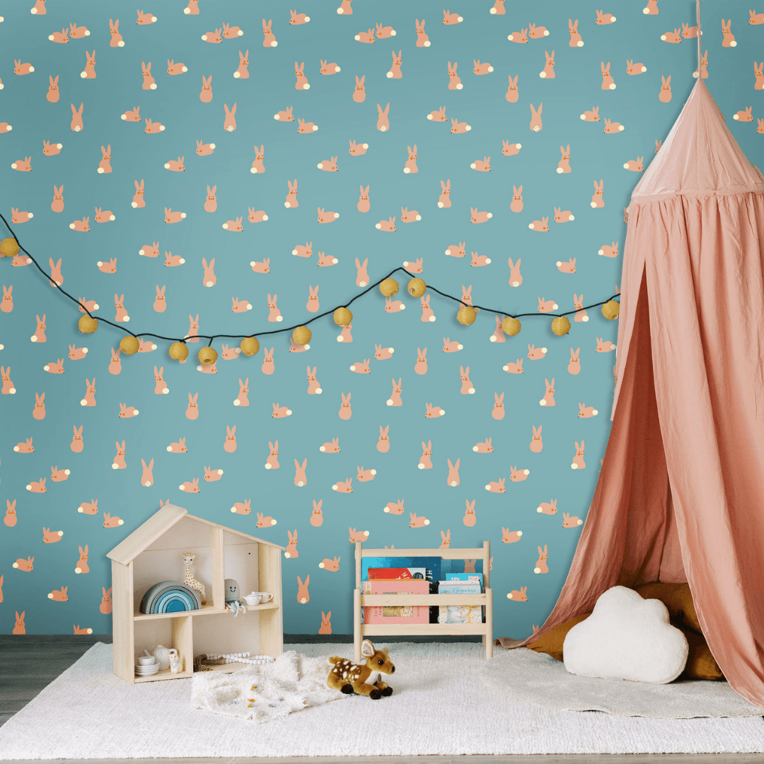 Cottontail Wallpaper - Project Nursery