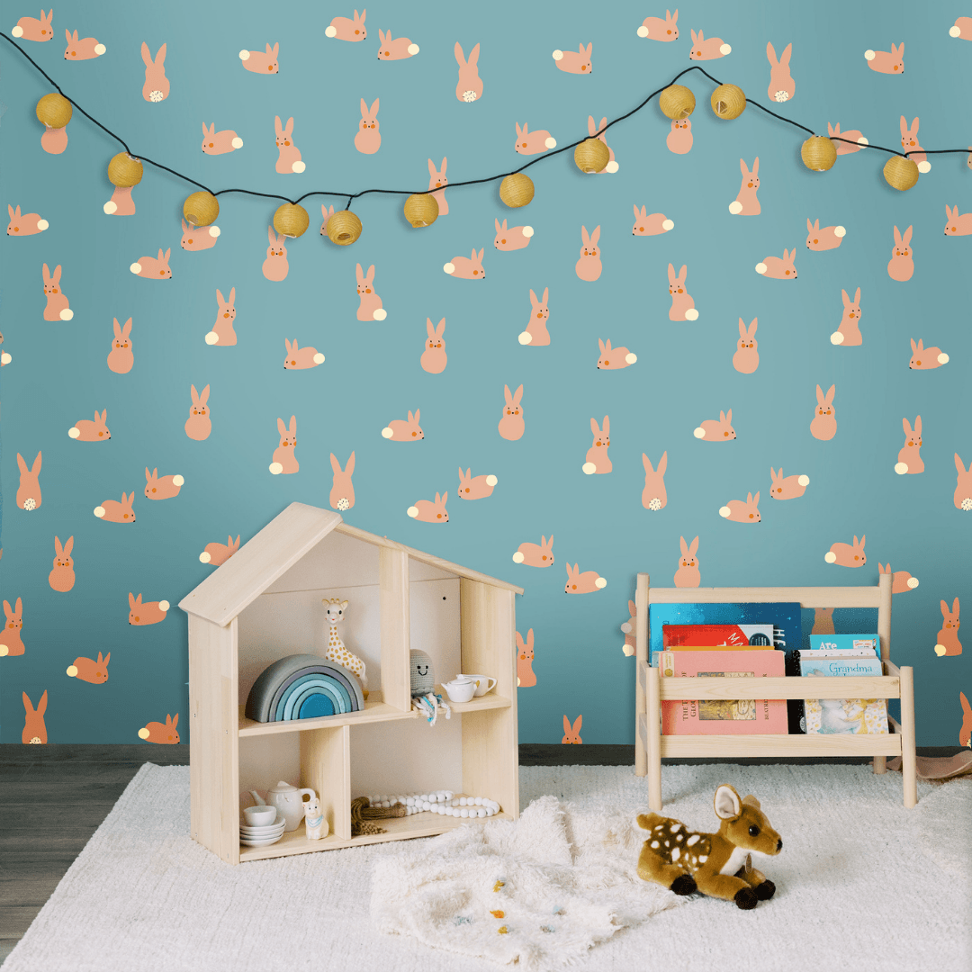 Cottontail Wallpaper - Project Nursery