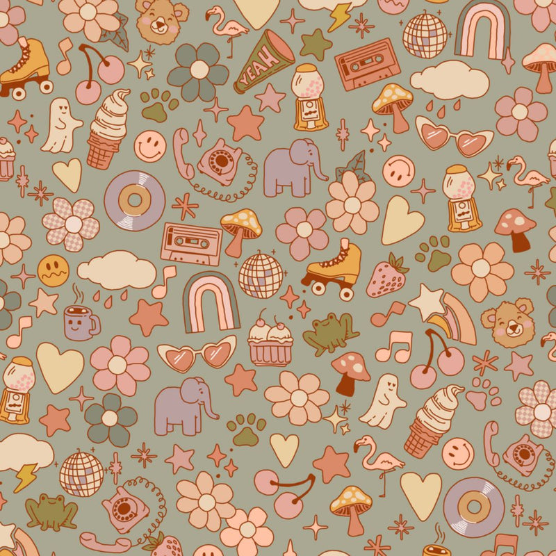 Lollie Wallpaper by Thread Mama