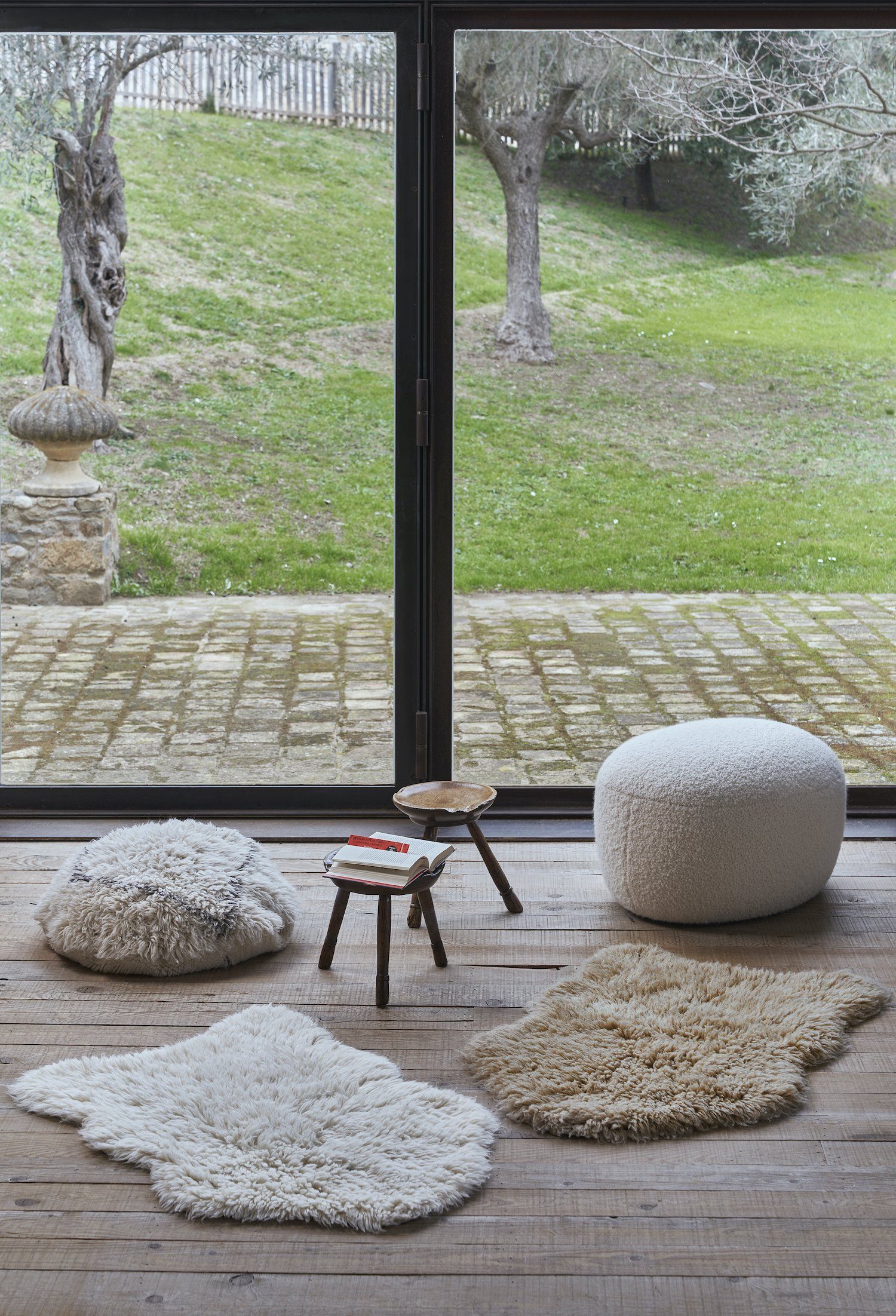 Woolly Woolable Mini Rug - White - Project Nursery