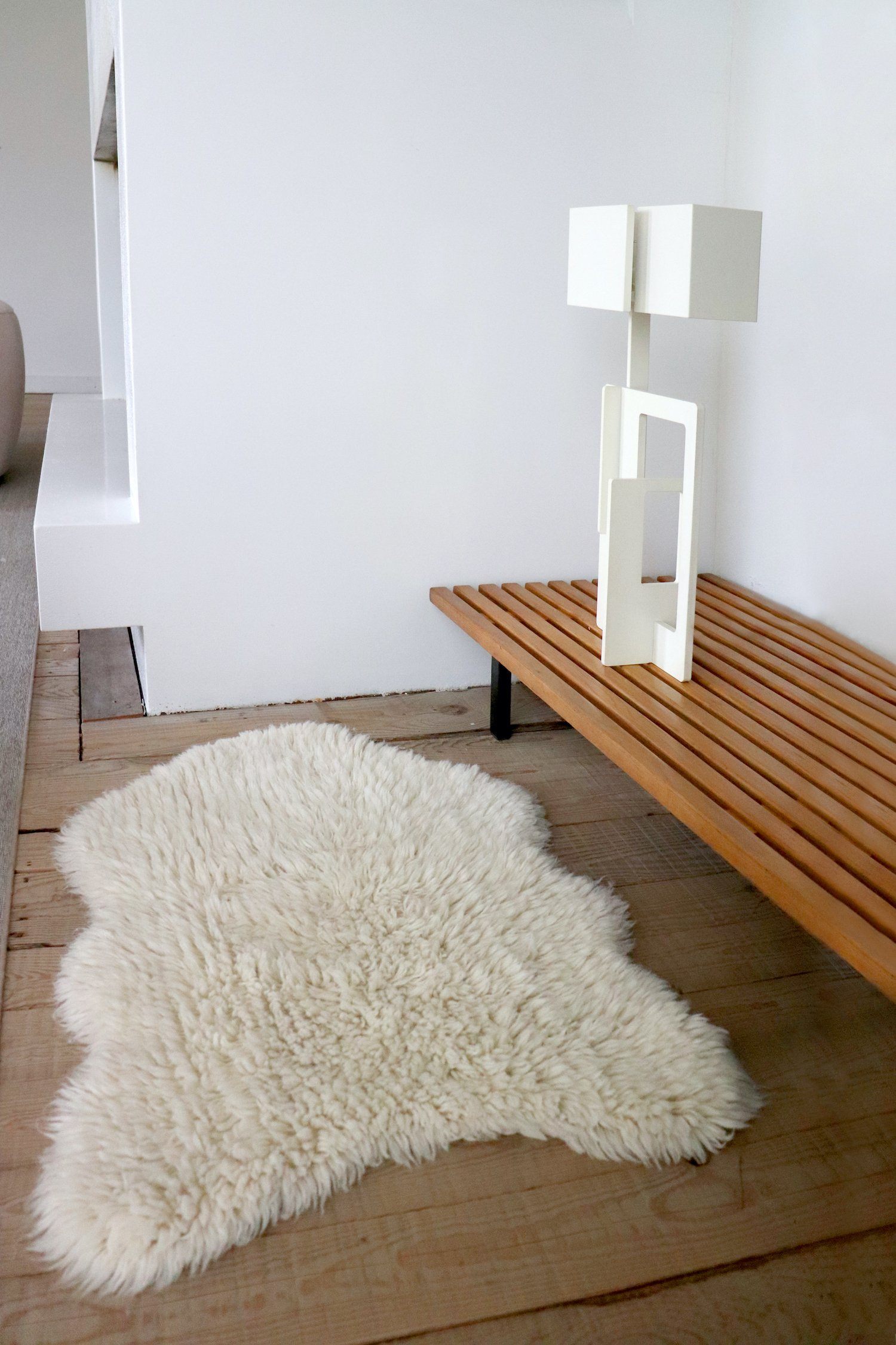 Woolly Woolable Mini Rug - White - Project Nursery