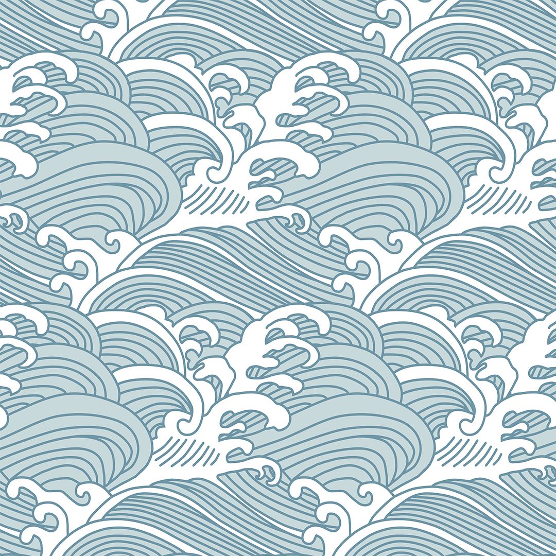 Bombora Wallpaper Mural - Project Nursery
