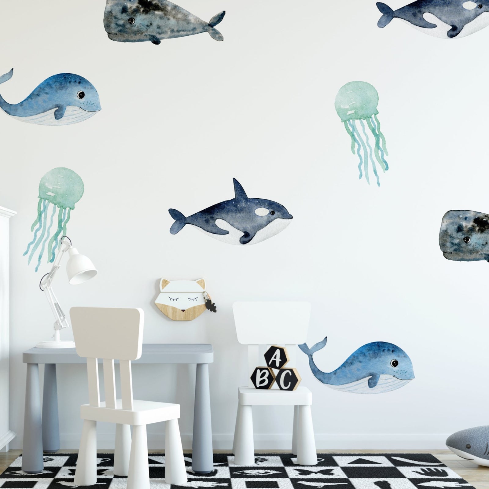 Whale Wall Decals