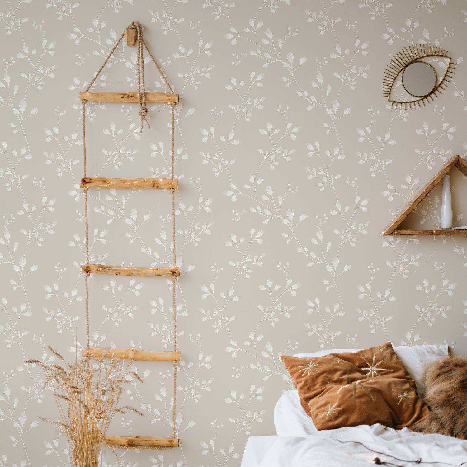 Wildflower Foliage Wallpaper - Project Nursery