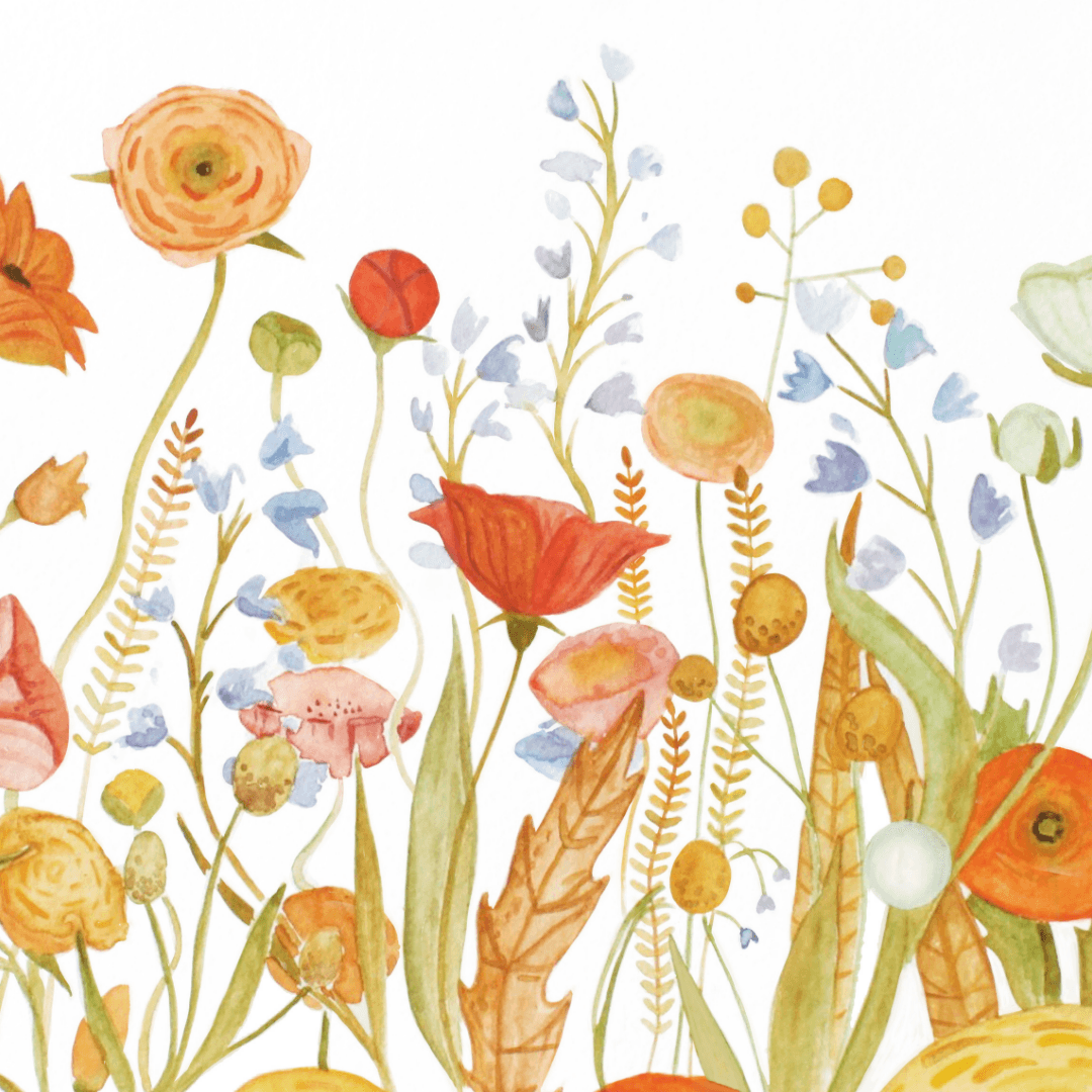 Wildflower Wallpaper Mural - Project Nursery