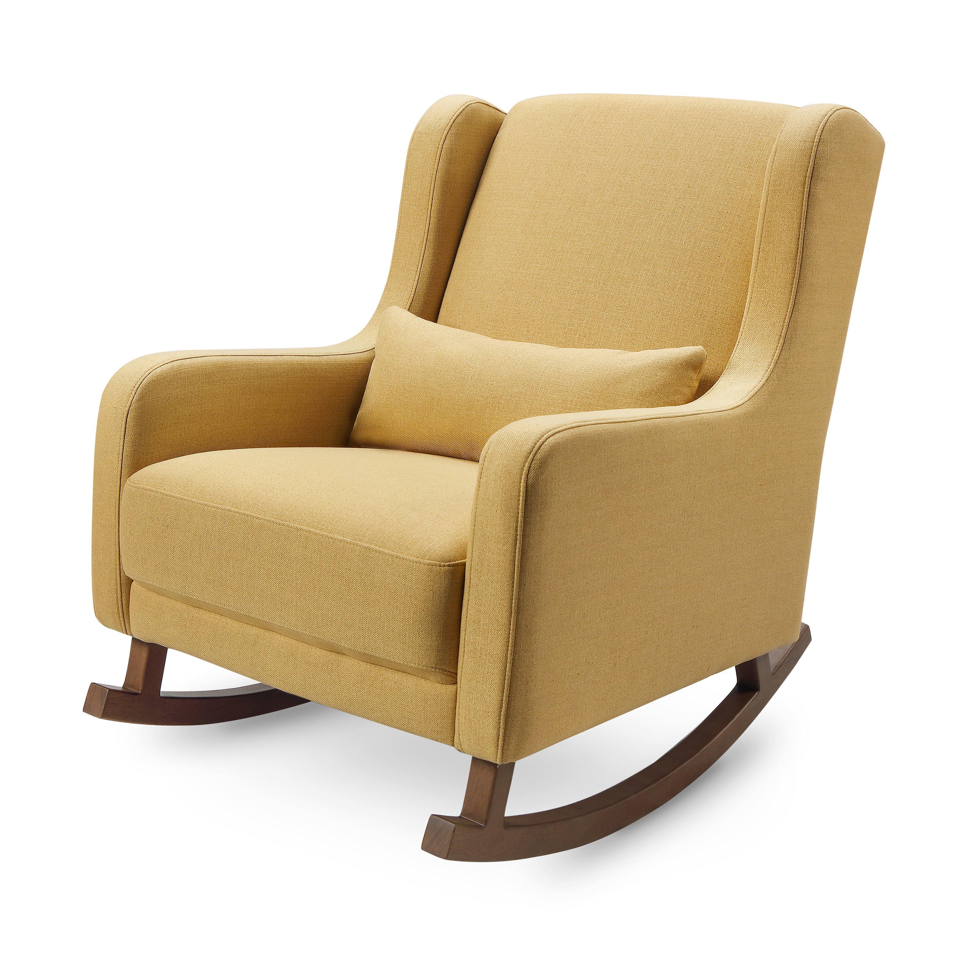 Twill swivel rocker discount chair