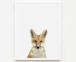 Baby Fox Little Darling Print - Project Nursery