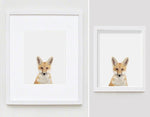 Baby Fox Little Darling Print - Project Nursery