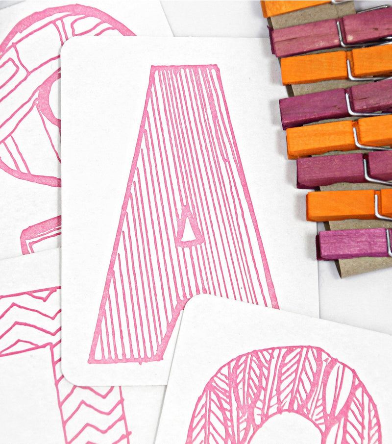 It’s a Girl Letterpress DIY Banner Kit - Project Nursery