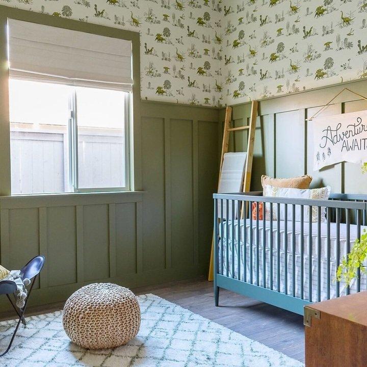 Classic Dino Wallpaper - Project Nursery