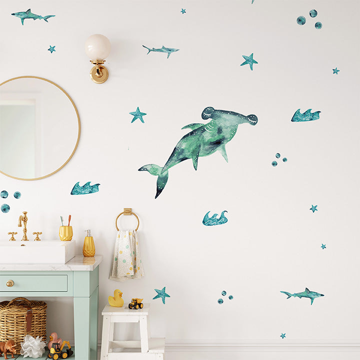Big Shark Wall Decal