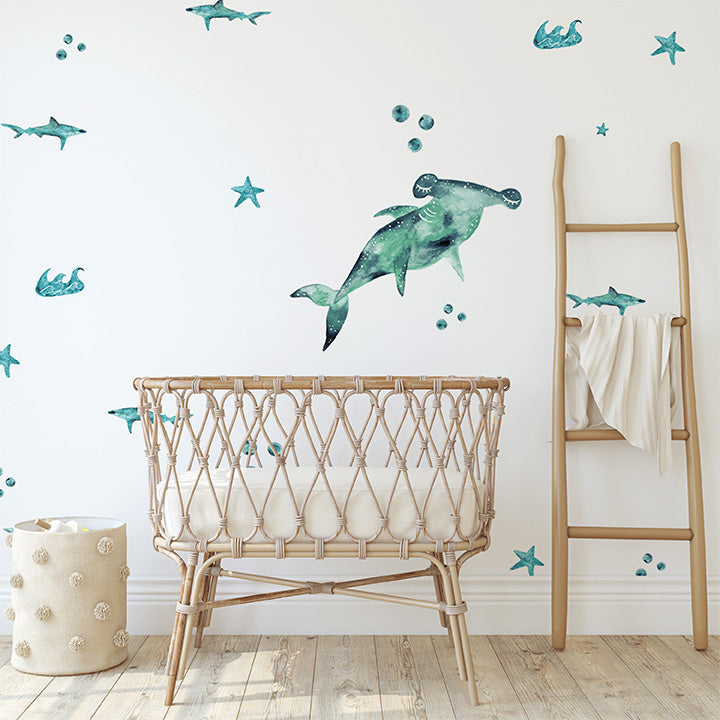 Big Shark Wall Decal