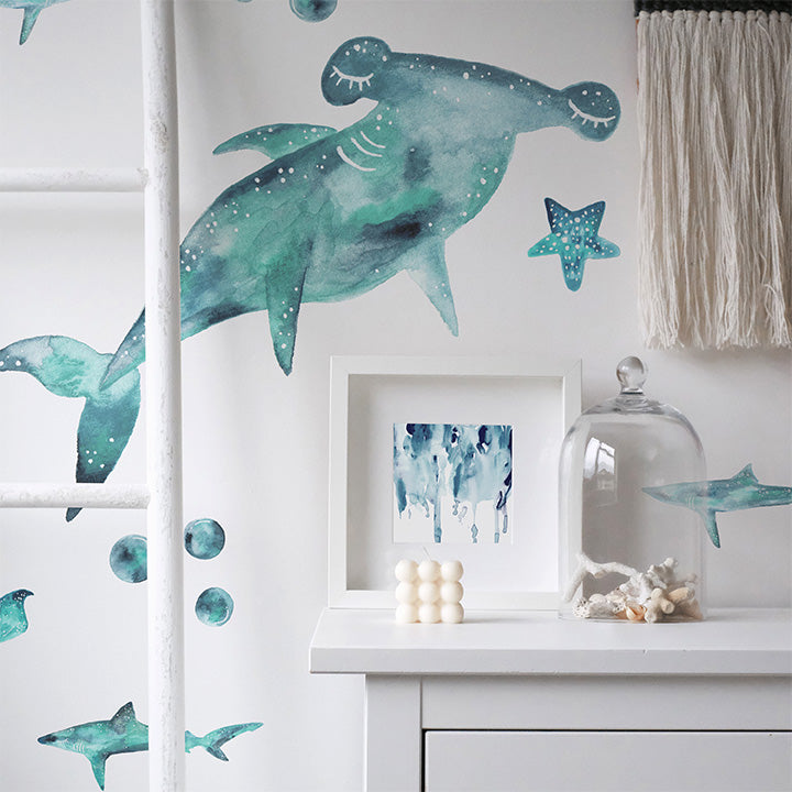 Big Shark Wall Decal
