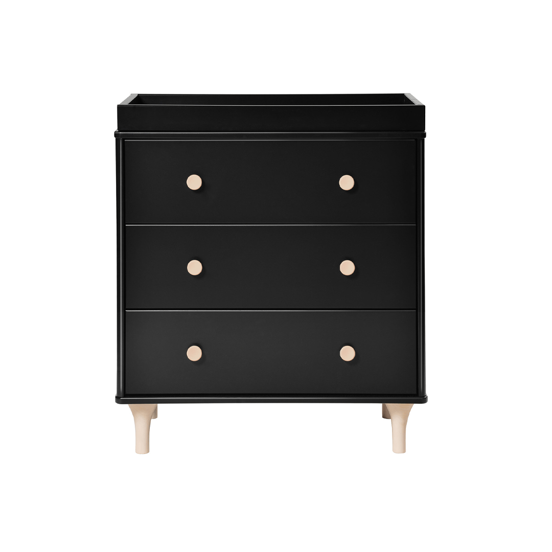 Lolly 3-Drawer Changer Dresser - Black - Project Nursery