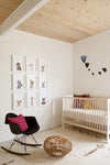 Baby Monkey Little Darling Print - Project Nursery