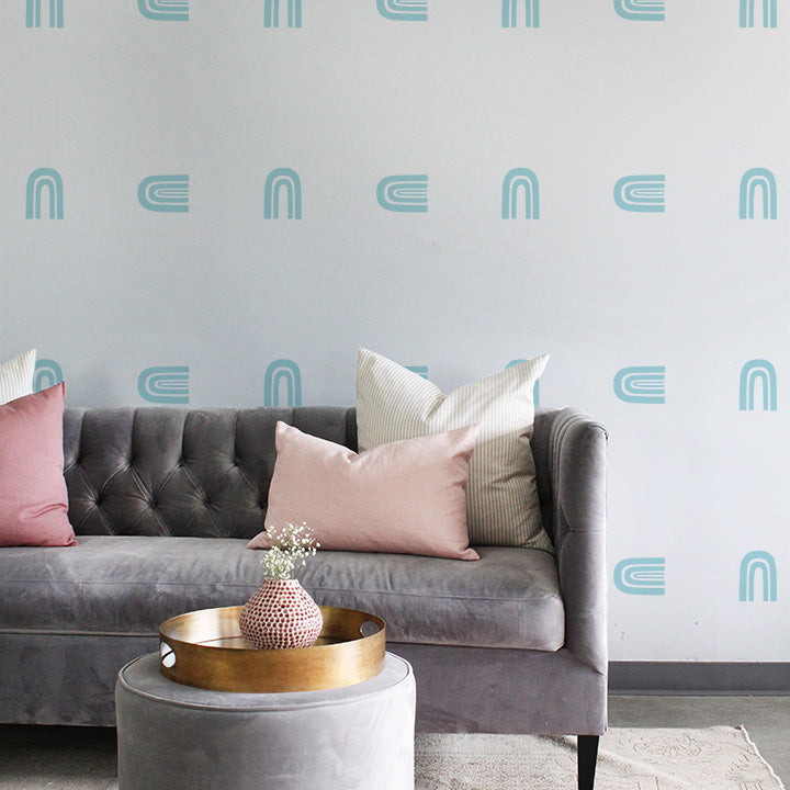 Bohemian Rainbow Wall Decals