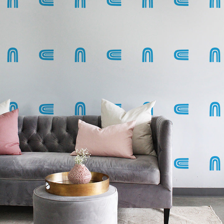 Bohemian Rainbow Wall Decals