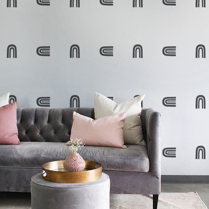 Bohemian Rainbow Wall Decals