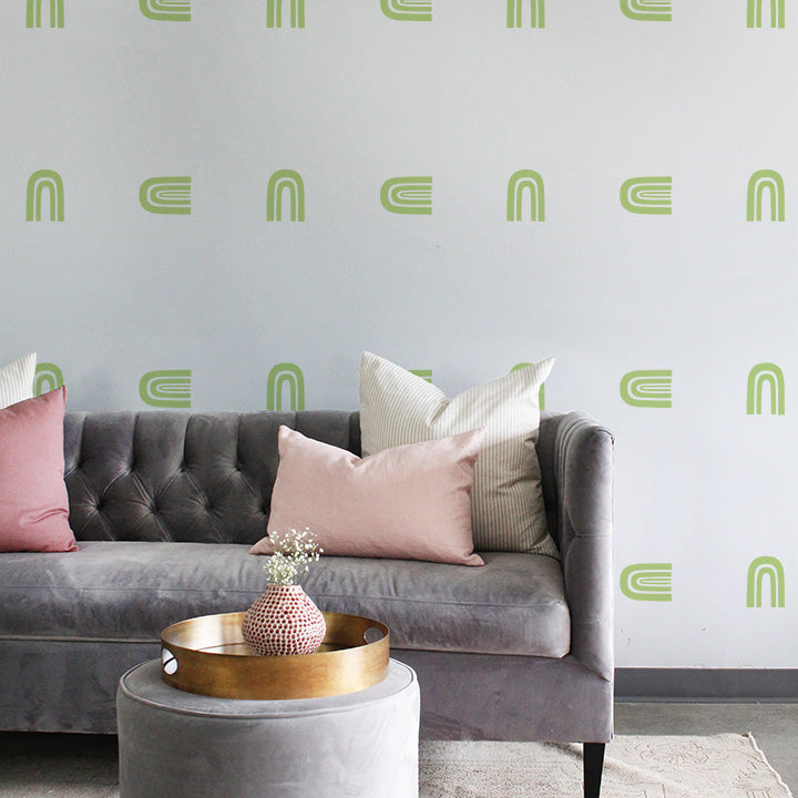 Bohemian Rainbow Wall Decals