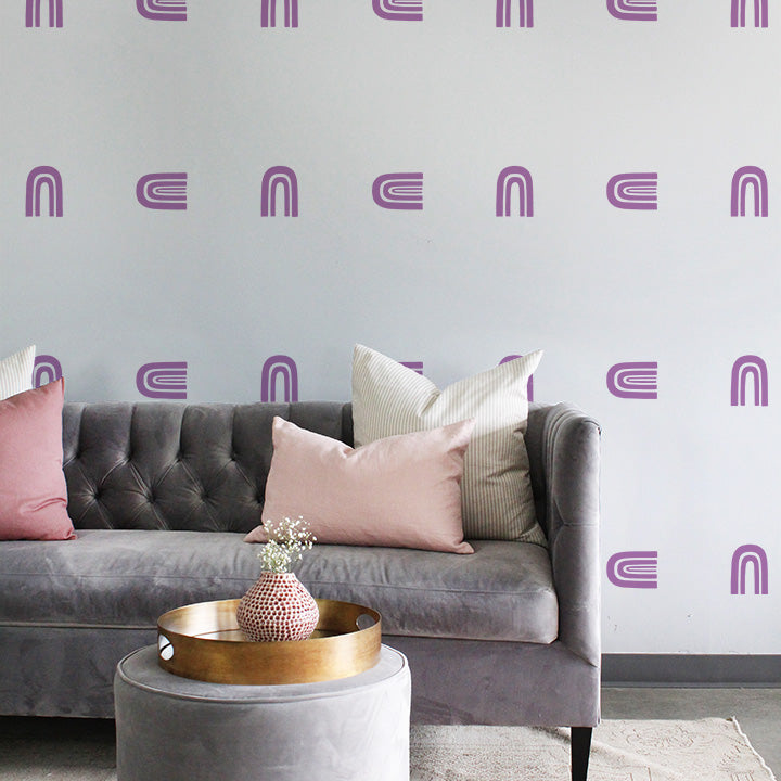 Bohemian Rainbow Wall Decals