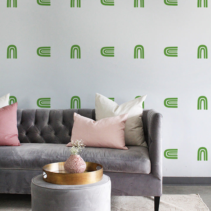 Bohemian Rainbow Wall Decals