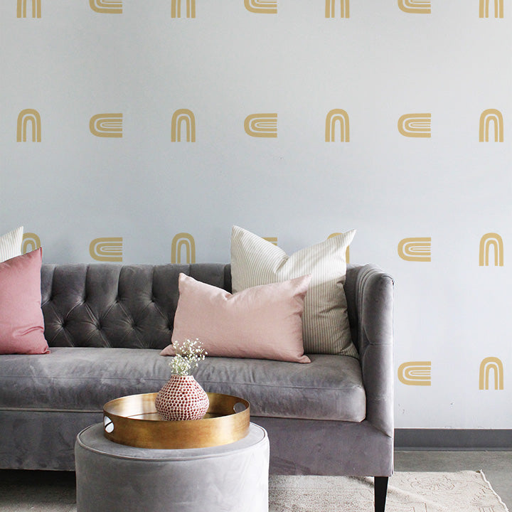 Bohemian Rainbow Wall Decals