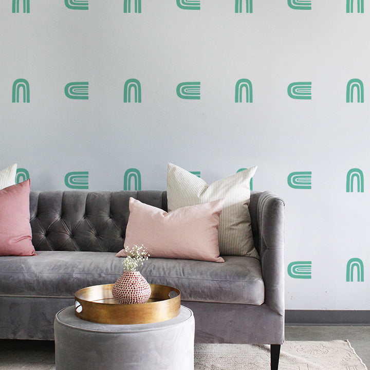 Bohemian Rainbow Wall Decals