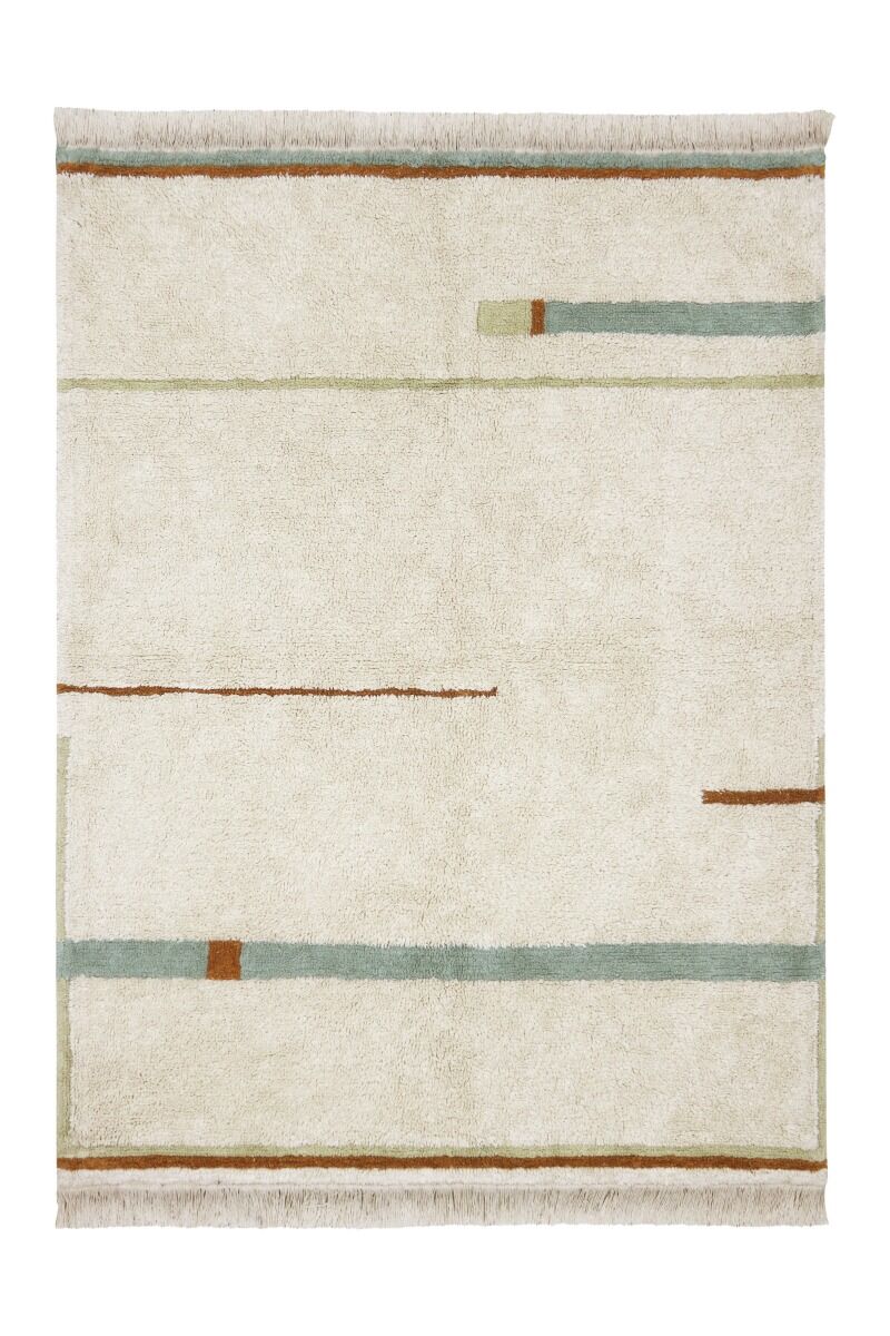 Lanes Washable Rug - Vintage Blue - Project Nursery