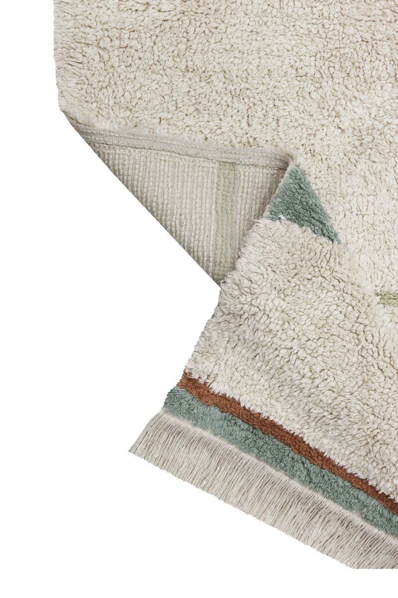 Lanes Washable Rug - Vintage Blue - Project Nursery