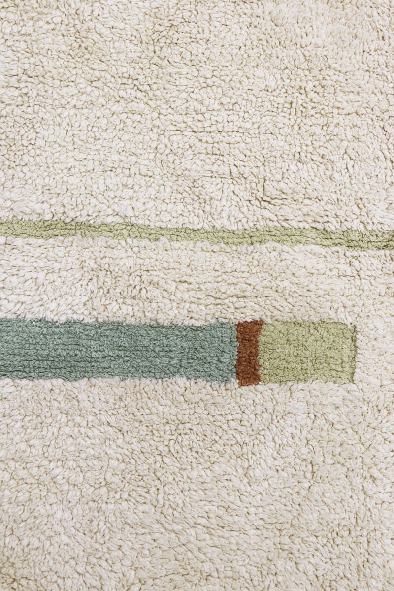 Lanes Washable Rug - Vintage Blue - Project Nursery