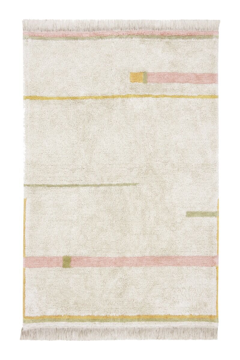 Lanes Washable Rug - Vintage Nude - Project Nursery