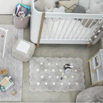 Mini Biscuit Washable Rug - Pearl Grey - Project Nursery