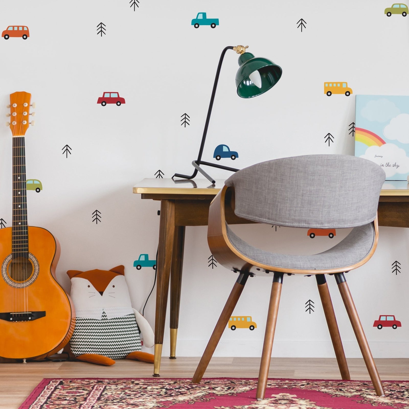 Vehicle Wall Decal Set