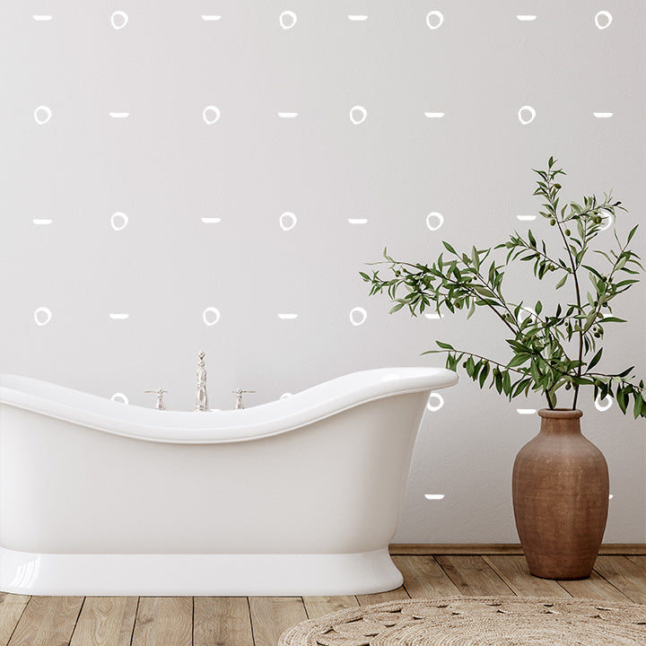 Circle + Line Wall Decals