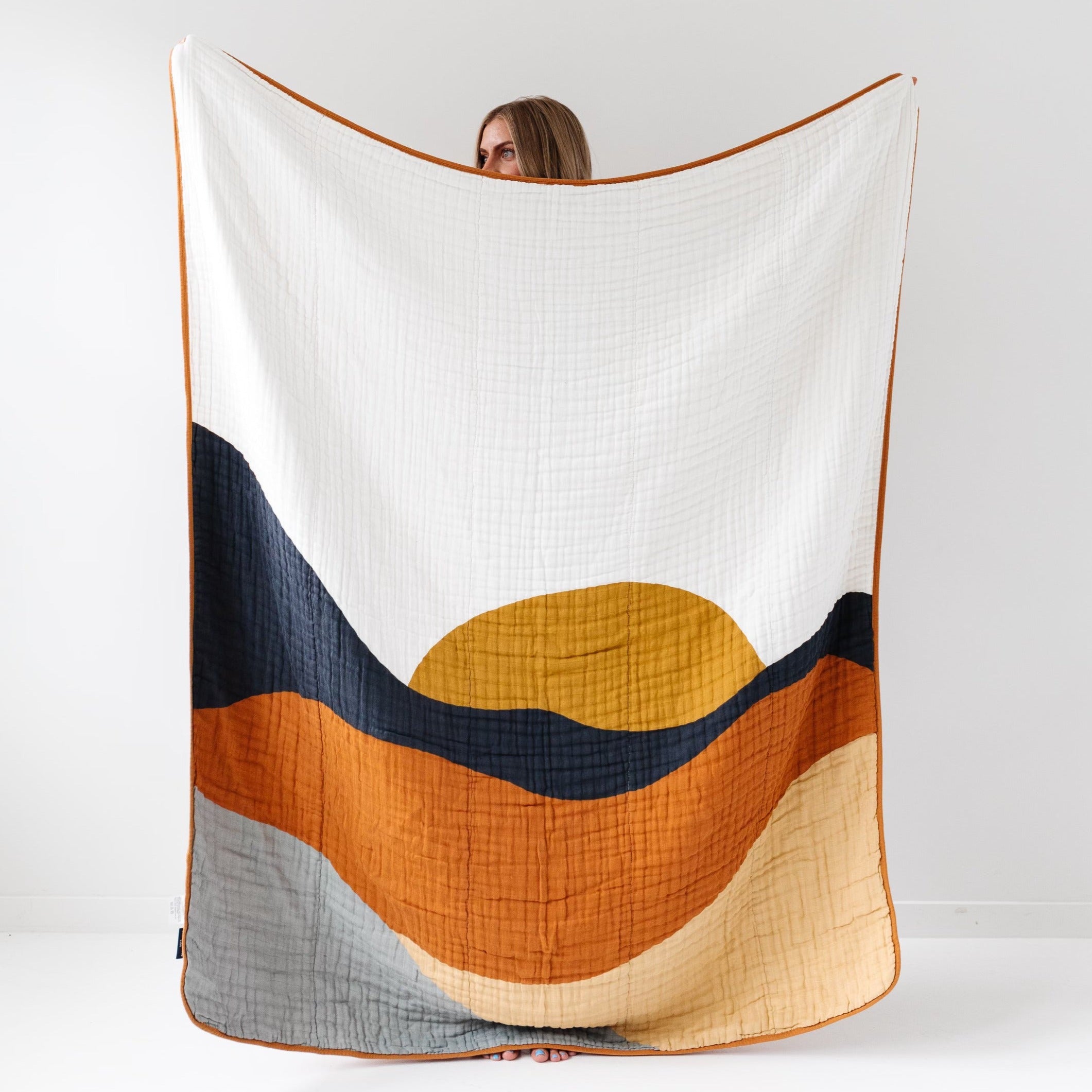 Authentic Sunset Throw Blanket