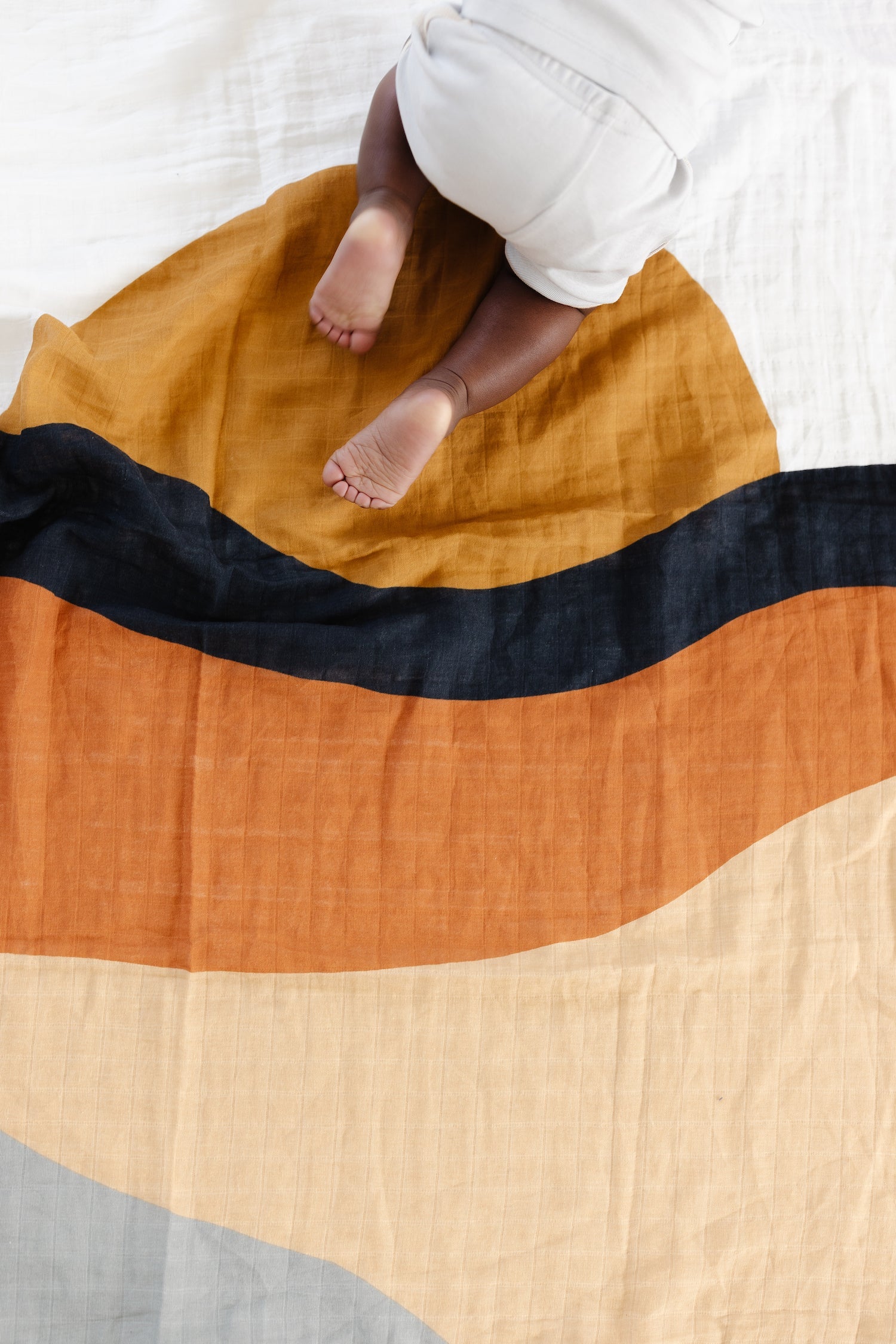 Sunset Swaddle Blanket