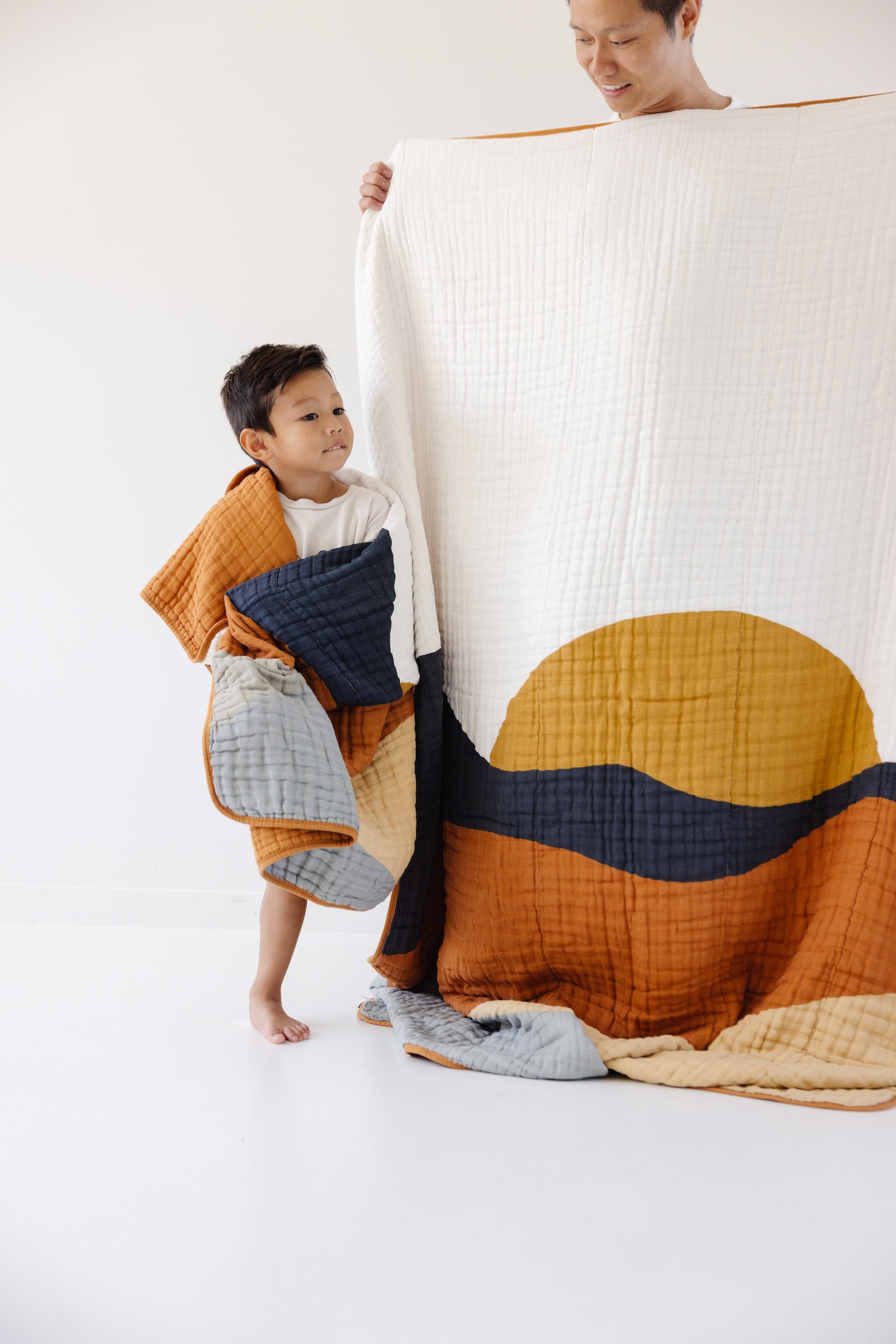 Authentic Sunset Throw Blanket