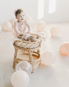 Aria Rattan Doll Changing Table