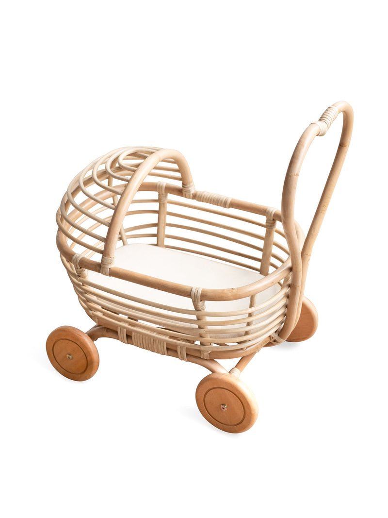 Harlow Toy Doll Pram with Heart Handle