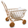 Clara Rattan Toy Push Cart