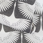 Feather Flock Wallpaper - Storm Grey - Project Nursery