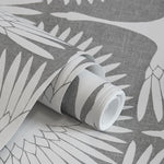 Feather Flock Wallpaper - Chalk - Project Nursery
