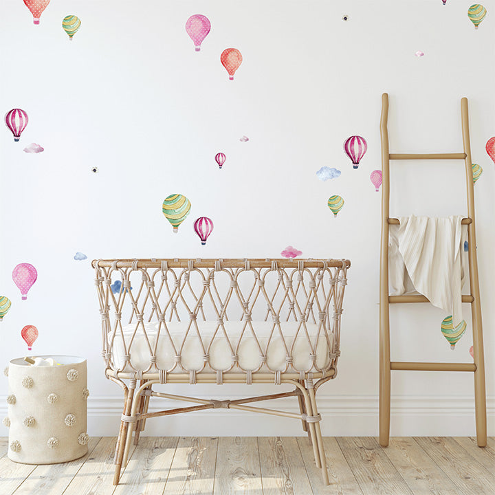 Hot Air Balloon Wall Decals