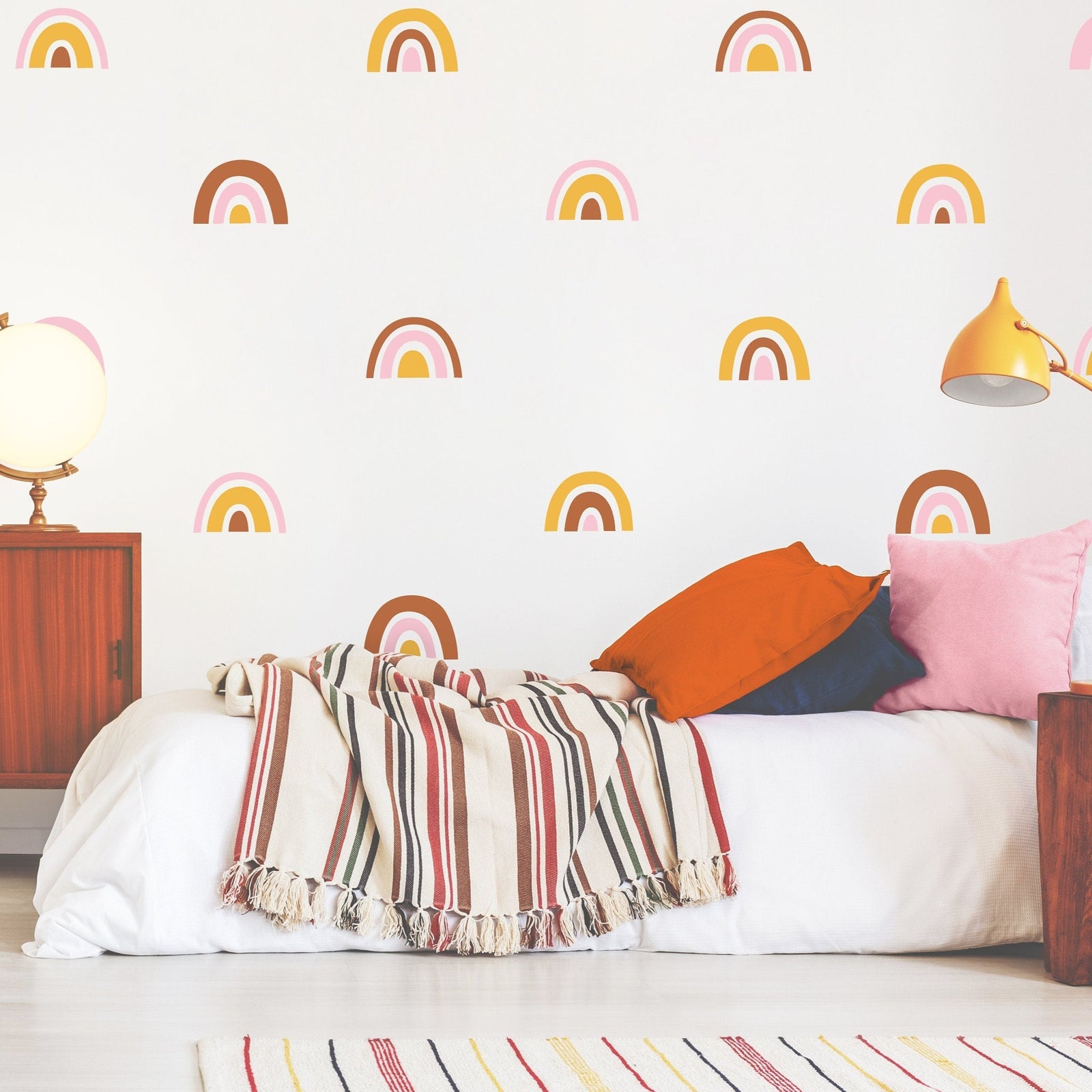 Chunky Rainbow Wall Decals