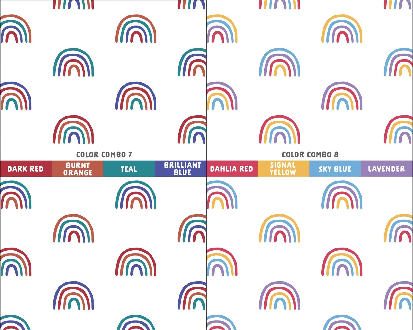 Rainbow Rhapsody Wall Decals